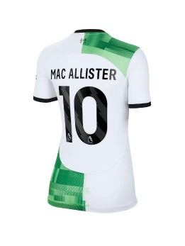 Liverpool Alexis Mac Allister #10 Zenski Gostujuci Dres 2023-24 Kratak Rukavima